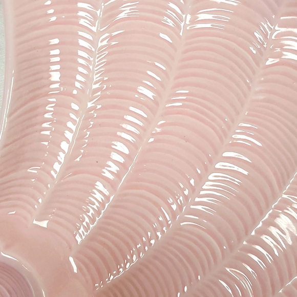 Vintage 1983 Shafford Original pink shell-shaped serving dish Made in Japan - Picture 3 of 8